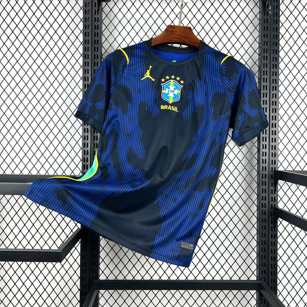 Camisa Seleção Brasil II 2026 - Masculina Nike Torcedor - Azul e Preto