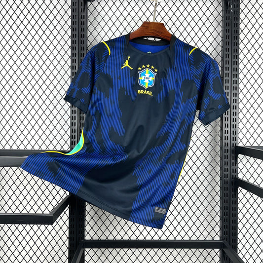 Camisa Seleção Brasil II 2026 - Masculina Nike Torcedor - Azul e Preto