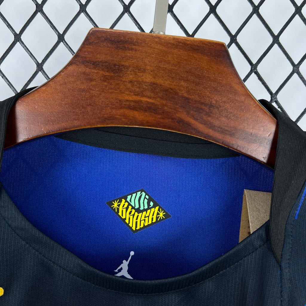 Camisa Seleção Brasil II 2026 - Masculina Nike Torcedor - Azul e Preto