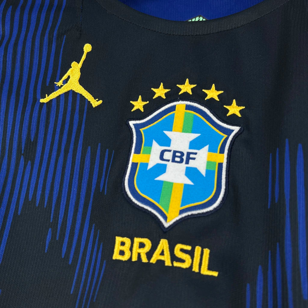Camisa Seleção Brasil II 2026 - Masculina Nike Torcedor - Azul e Preto