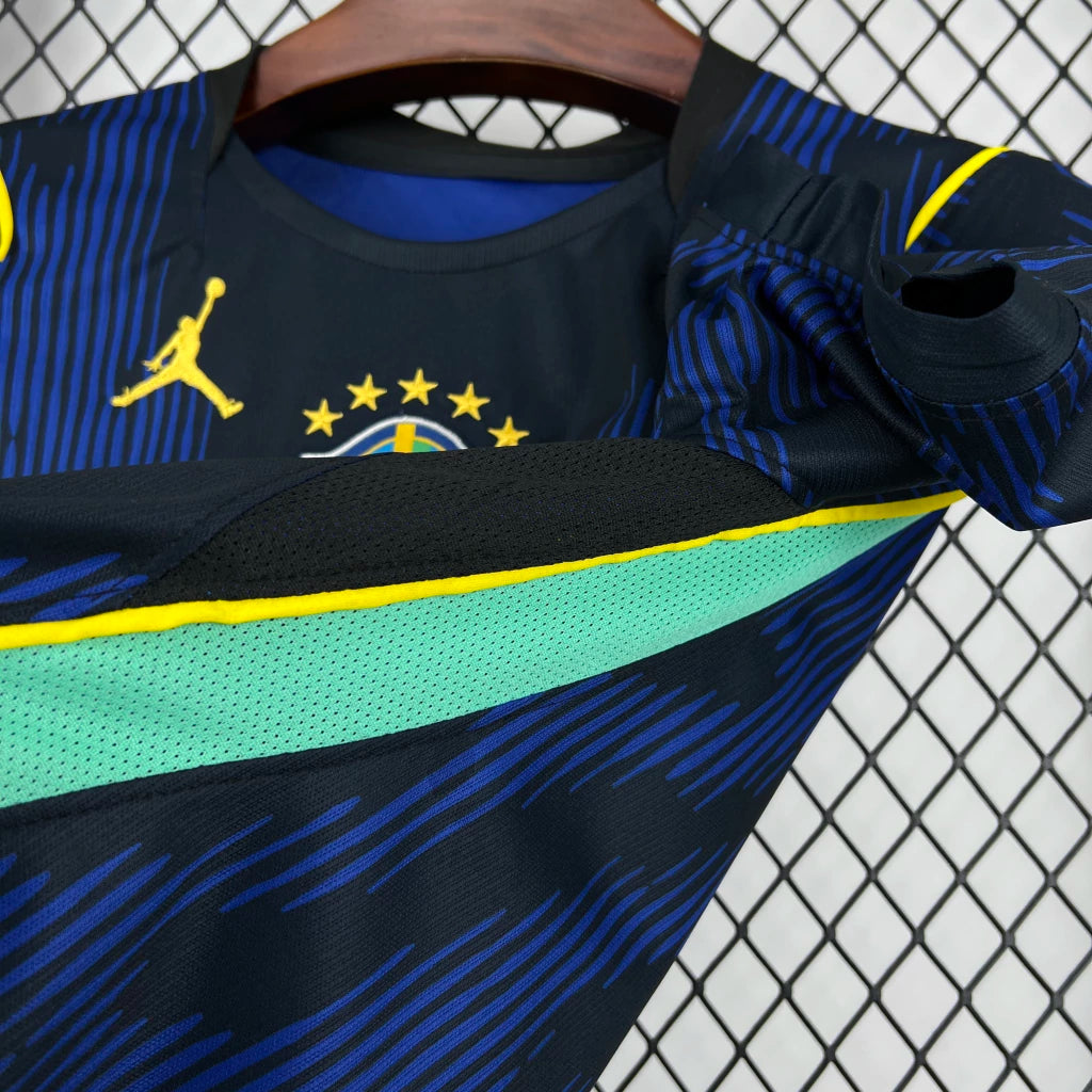 Camisa Seleção Brasil II 2026 - Masculina Nike Torcedor - Azul e Preto