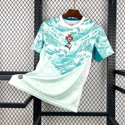 Camisa Seleção de Portugal II 2026 - Masculina Puma Torcedor - Azul e Branca